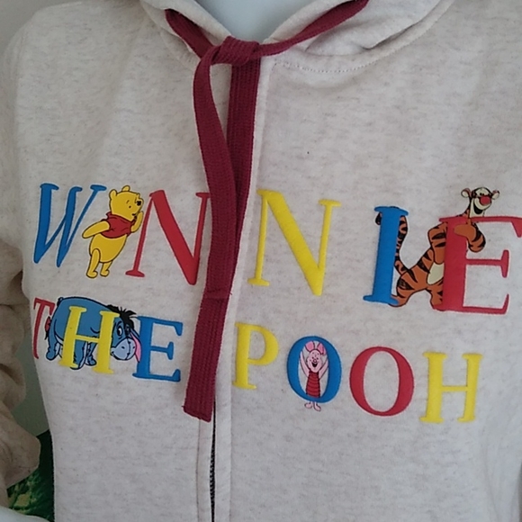 NWT! Disney "Winnie the Pooh" Hooded Sweatshirt - Picture 3 of 10